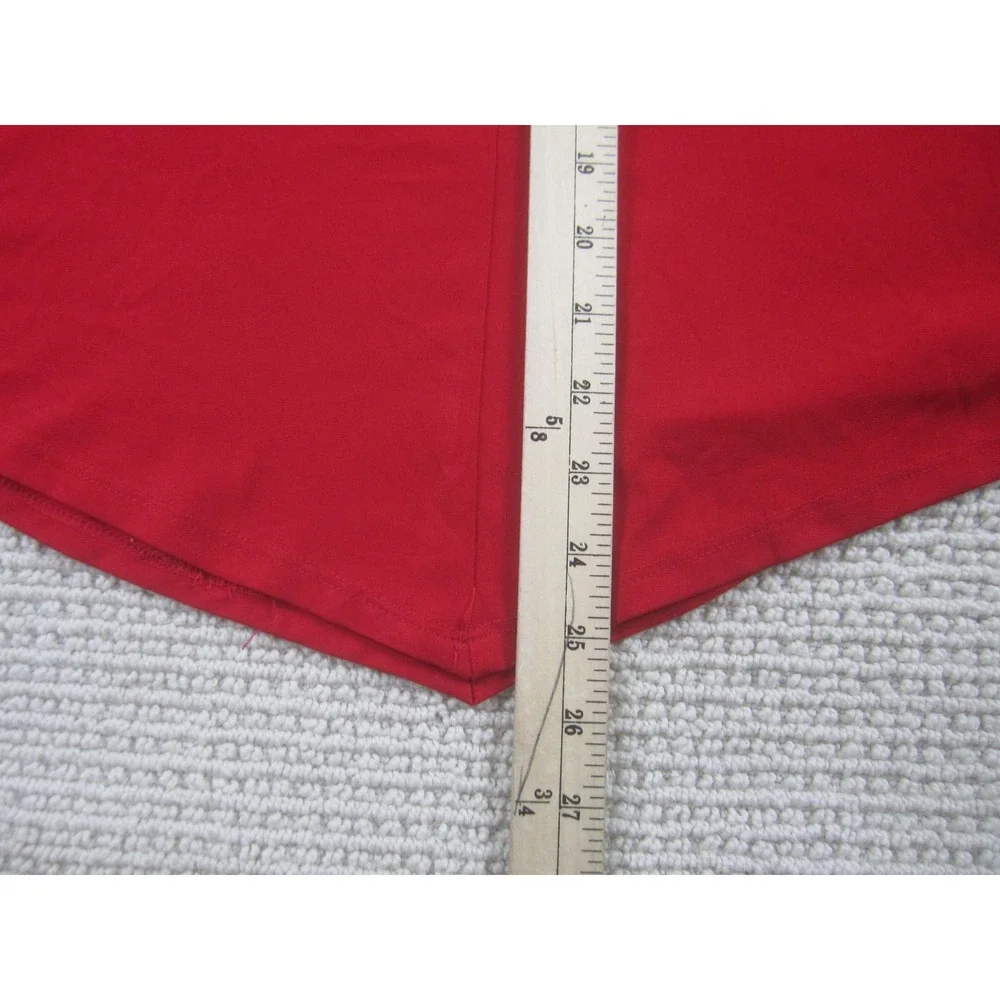Notations Shirt Womens Medium Red Embellished Beaded Neck Sleeveless‎ Tank Top - Picture 10 of 11